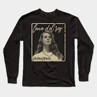 lana del rey - i love you vintage design on top Long Sleeve T-Shirt